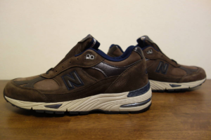 Alternative view of Giày New Balance 991 Made In England Brown M991NBB