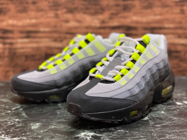 Giày Nike Air Max 95 OG GS 'Neon' Yellow 2020 CZ0910-001 - Ảnh 5