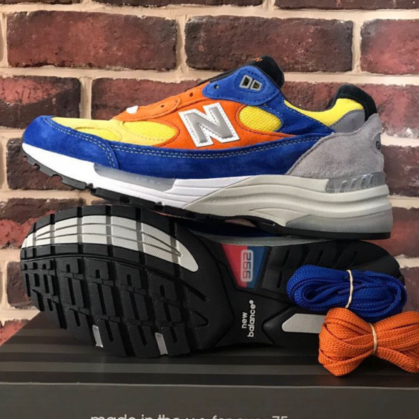 Giày New Blance Darius Bazley x 992 Made in USA 'Gap Year' M992DB1 - Ảnh 3