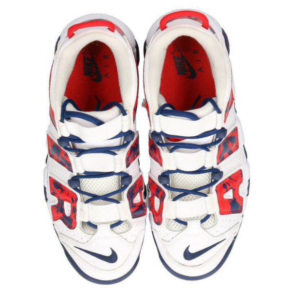 Giày Nike Air More Uptempo 'Red Navy Camo' CZ7877-100 - Ảnh 2