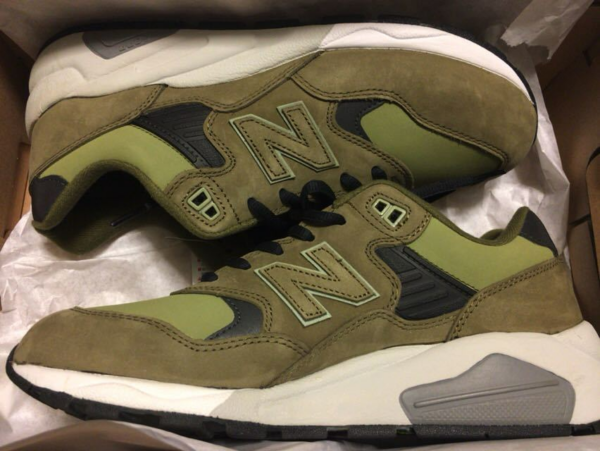 Giày New Balance 580 Olive CMT580BM - Ảnh 3