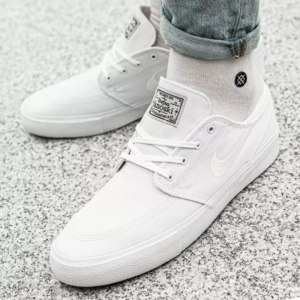 Giay Nike SB Zoom Stefan Janoski Canvas RM 'White' AR7718-100