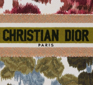 Tui Dior Small Book Tote 'Multicolor Floral Embroidery With Heathered Effect' M1265ZRZQ-M884