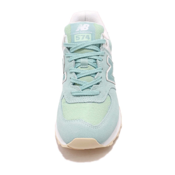 Giày New Balance Wmns B 'Green Grey White' WL574TAB - Ảnh 6