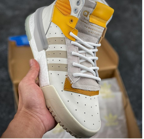 Giày Adidas Rivalry RM Chi Boost Cloud White Grey Yellow EG9315 - Ảnh 5