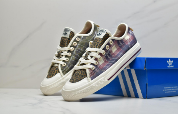Giày Adidas Nizza RF '90s Bold Pints' FV0679 - Ảnh 3