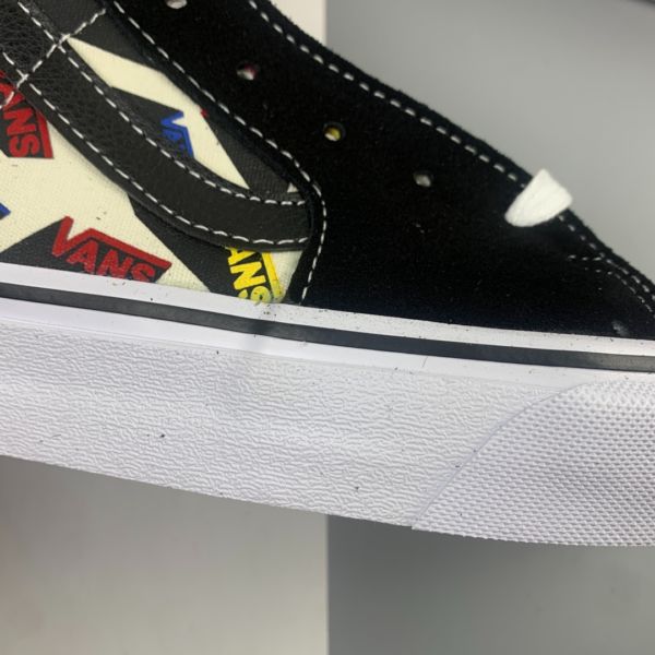 Giày Vans SK8-HI Pop Logo 'Black Classic' VN0A4U3C2O8 - Ảnh 8