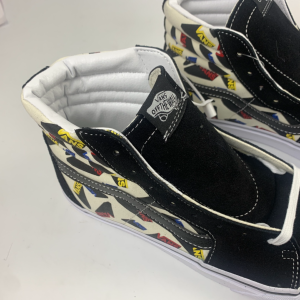 Giày Vans SK8-HI Pop Logo 'Black Classic' VN0A4U3C2O8 - Ảnh 6
