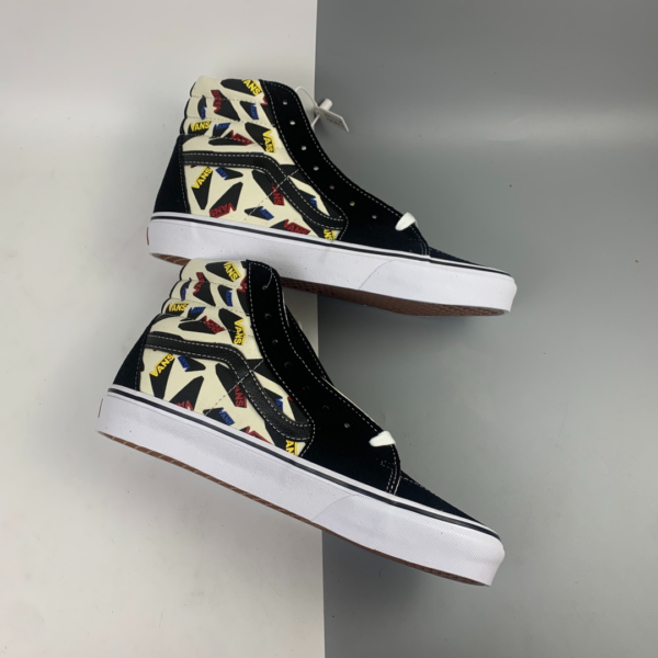 Giày Vans SK8-HI Pop Logo 'Black Classic' VN0A4U3C2O8 - Ảnh 2