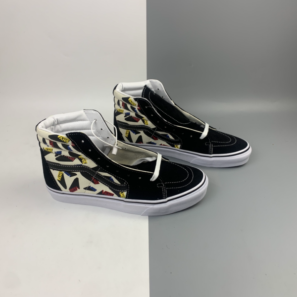 Giày Vans SK8-HI Pop Logo 'Black Classic' VN0A4U3C2O8 - Ảnh 3
