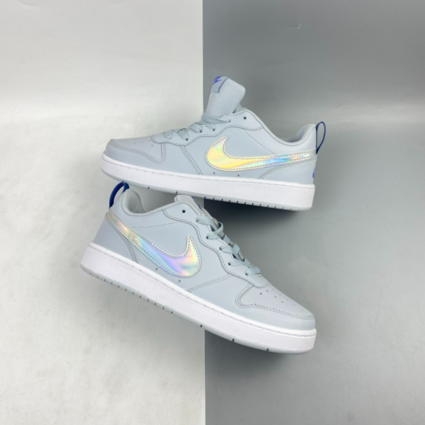 Giày Nike Court Borough Low 2 FP Aura (GS) CJ2239-401 - Ảnh 3