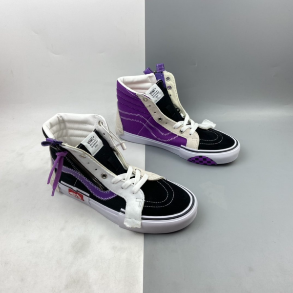 Giày Vans Sk8Hi Reissue Cap 'Black' VN0A3WM15F5 - Ảnh 2