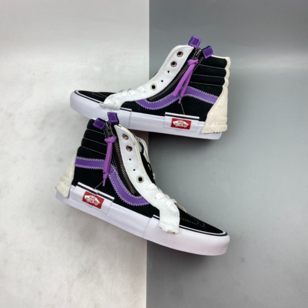 Giày Vans Sk8Hi Reissue Cap 'Black' VN0A3WM15F5 - Ảnh 4