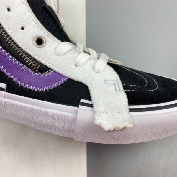Giày Vans Sk8Hi Reissue Cap 'Black' VN0A3WM15F5 - Ảnh 10