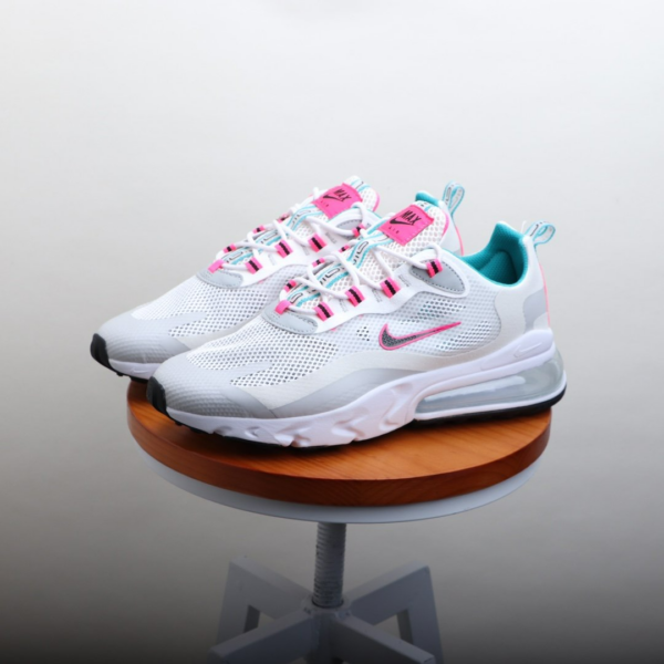 Giày Nike Air Max 270 'React White Pink' CZ1612-100 - Ảnh 4
