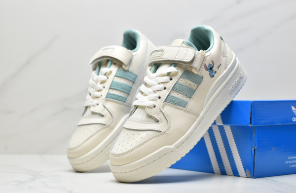 Giày Adidas Forum Low Disney Stitch 'Wonder White' HQ6374 - Ảnh 6