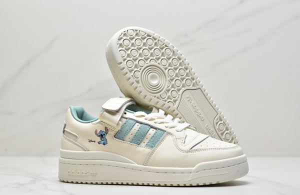 Giày Adidas Forum Low Disney Stitch 'Wonder White' HQ6374 - Ảnh 7
