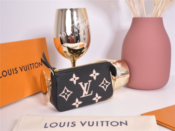 Túi Louis Vuitton Mini Pochette Accessoires 'Bicolor' M80732 - Ảnh 5