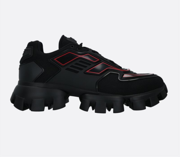 Giày Prada Cloudbust Thunder Knit 'Black Red' 2EG293-3LGN-F0002 - Ảnh 4