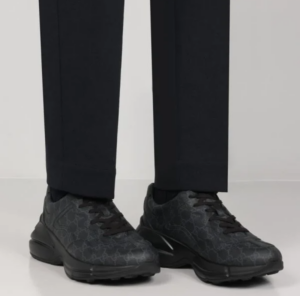 Alternative view of Giày Gucci Rhyton 'Black' 704796KGD001000