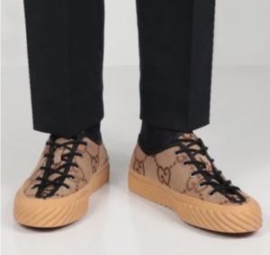 Alternative view of Giày Gucci Maxi GG 'Brown' 703031UKOH02590