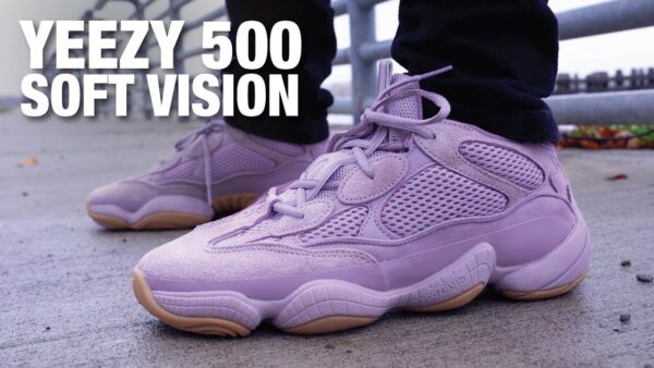 Giày Adidas Yeezy 500 'Soft Vision' FW2656 - Ảnh 4