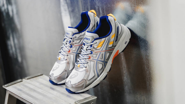 Giày Asics IAB Studio x Gel Venture 6 Silver Blue 1023A068 021 - Ảnh 4