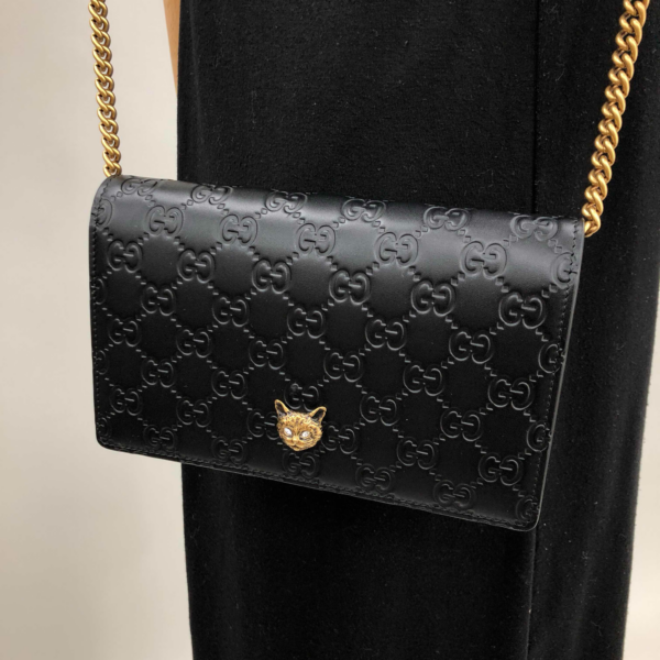 Túi Gucci Chain Clutch Bag 548060 0G6FT 1081 - Ảnh 2