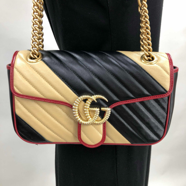 Túi Gucci GG Marmont Shoulder Bag 443497-0OLOX-9689 - Ảnh 3