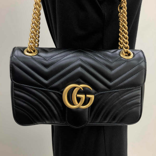 Túi Gucci Marmont Small Matelassé Shoulder Bag ‎443497-DTDIT-1000 - Ảnh 5