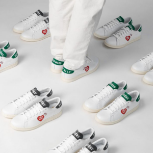 Alternative view of Giày Adidas Human Made x Stan Smith 'White Green' FY0734