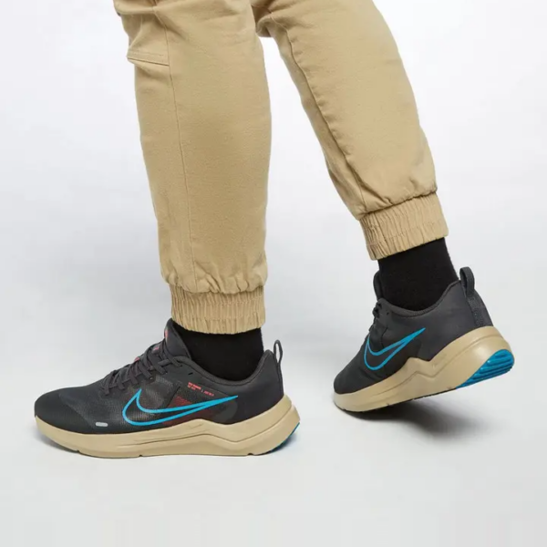 Giay Nike Downshifter 12 'Dark Smoke Grey Laser Blue' DD9293-008
