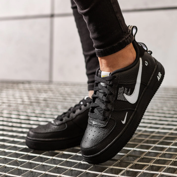 Giày Nike Air Force 1 Lv8 Utility GS 'Overbranding' AR1708-001 - Ảnh 2