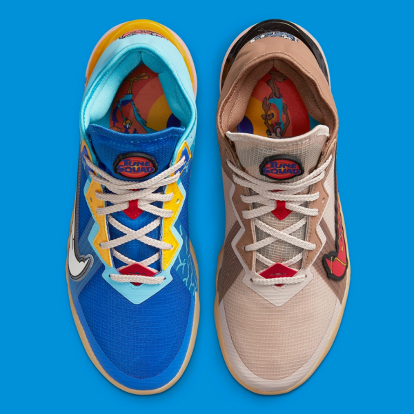 Giày Nike Space Jam x LeBron 18 Low 'Wile E. x Roadrunner' CV7562-401 - Ảnh 7