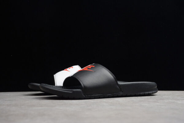 Dép Nike Benassi JDI Slides 'Black Red White' 343880-006 - Ảnh 3