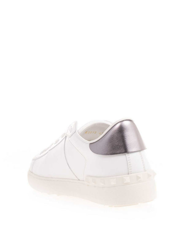Giày Valentino Garavani Men's White Leather Sneaker UY2S0830PST2C0 - Ảnh 3