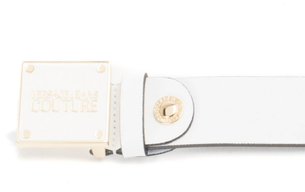 Thắt Lưng Versace Jeans Couture Leather Belt D8VWAF2471627003 - Ảnh 4