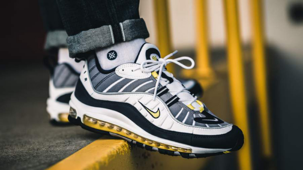 Giày Air Max 98 'Tour Yellow' 2018 640744-105 - Ảnh 5