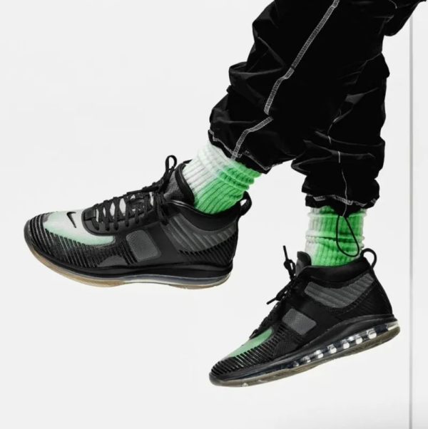 Giày Nike John Elliott x LeBron Icon QS 'Black' AQ0114-001 - Ảnh 2