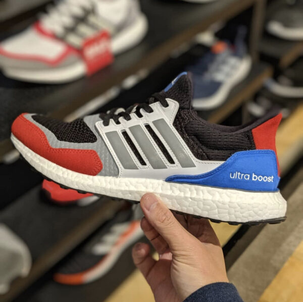 Giày Adidas Ultra Boost S&L 'Black Red Blue' EF1360 - Ảnh 2