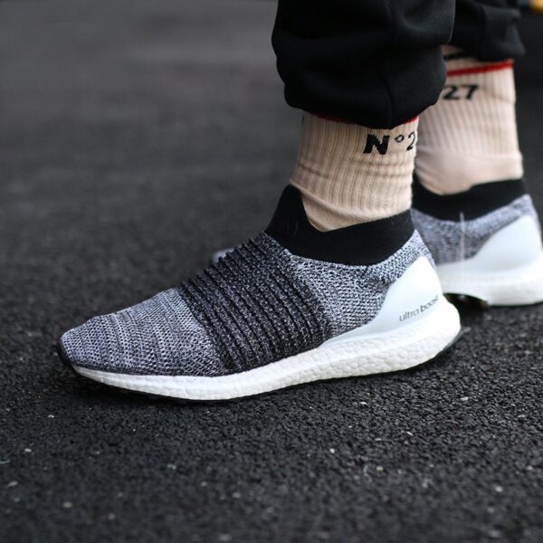 Giày Adidas Ultraboost Laceless Shoes 'White' BB6141 - Ảnh 2