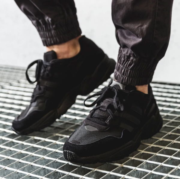 Giày Adidas Yung 96 J 'Triple Black' DB2792 - Ảnh 3