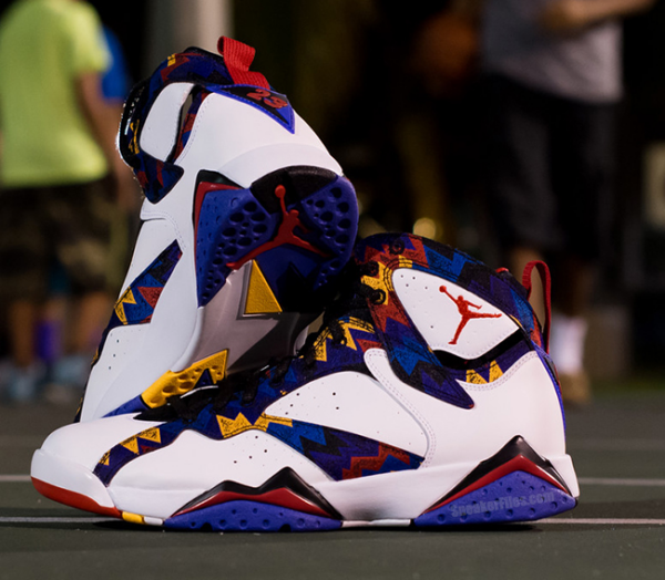 Giày Nike Air Jordan 7 Retro 'Sweater' 304775-142 - Ảnh 7