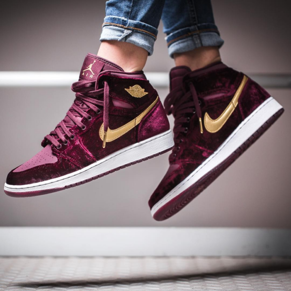Giày Nike Air Jordan 1 Heiress GG 'Velvet' 832596-640 - Ảnh 2