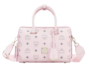 Túi MCM Essential Boston Bag Visetos 'Pink' MWB9SSE67QH001