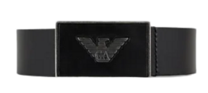 Thắt Lưng Giorgio Armani Eagle Plate 'Black' Y4S196YDC0G180001