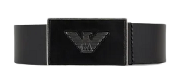 Thắt Lưng Giorgio Armani Eagle Plate 'Black' Y4S196YDC0G180001