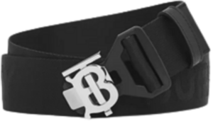 Thắt Lưng Burberry Monogram Motif and Logo Webbed Jacquard Belt 'Black' p80515101