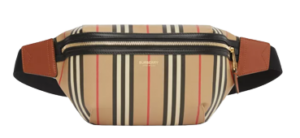 Túi Burberry Icon Stripe Sonny Bum Bag 'Archive Beige'
