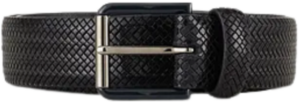 Thắt Lưng Giorgio Armani Leather Belt With Lizard Print 'Navy Blue'